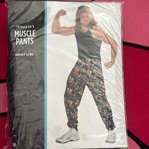 Never worn 80s costume Muscle Pants - Multicolor